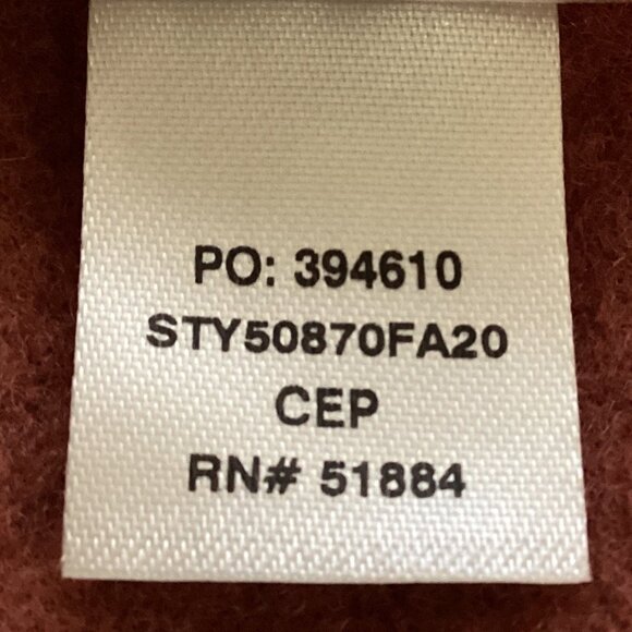 Patagonia Women's Cashmere and Wool V-neck Sweater Red Size XL (Previously Owned - Picture 3 of 4